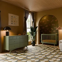 Hudson 3-in-1 Convertible Crib - Olive