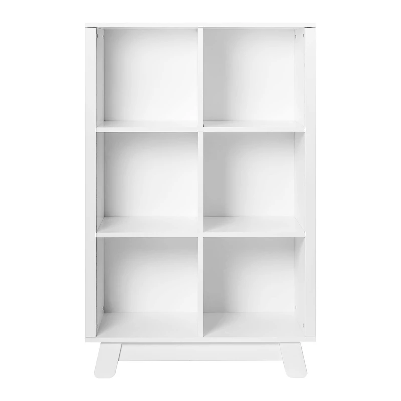Hudson Cubby Bookcase - White