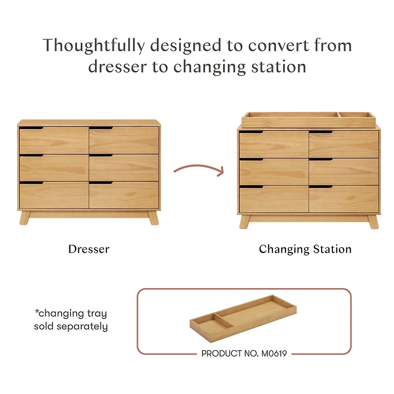 Hudson 6-Drawer Double Dresser