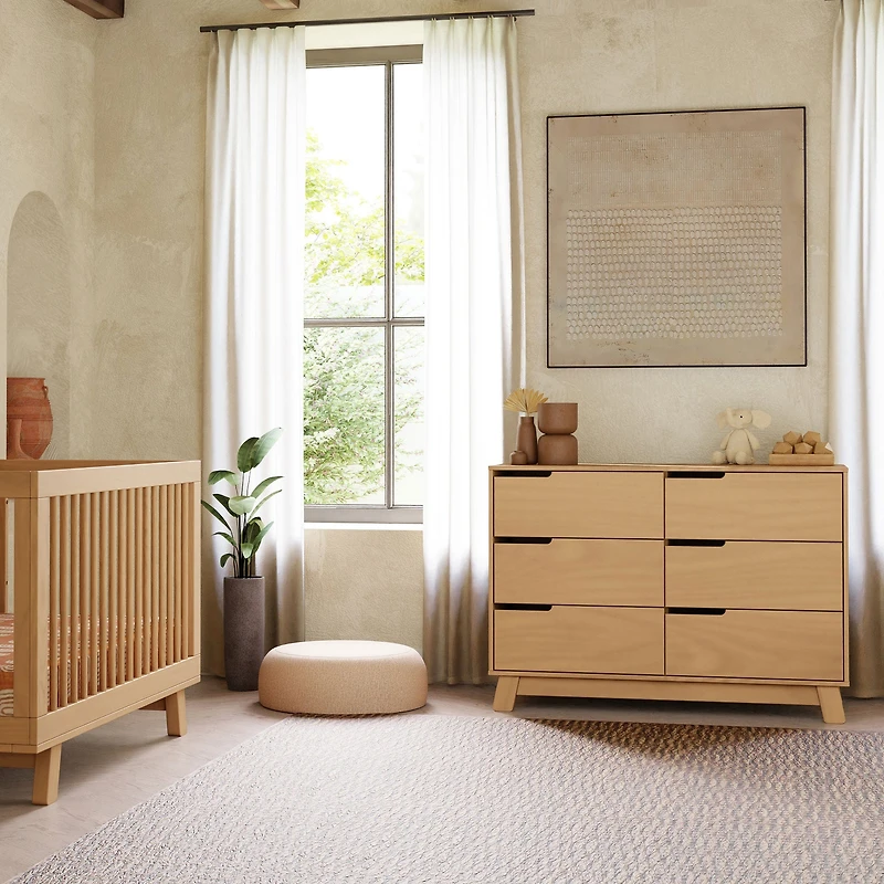 Commode 6 Tiroirs Hudson -Miel