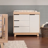 Hudson 3-Drawer Changer Dresser with Removable Changing Tray