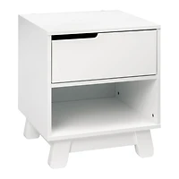 Table de Nuit Hudson avec port USB -  Blanc