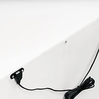Table de Nuit Hudson avec port USB -  Blanc