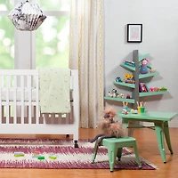 Bibliothèque Arbre Spruce - Gris / Menthe