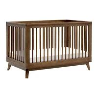 Scoot 3-in-1 Convertible Crib - Walnut