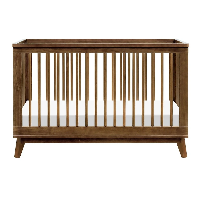Scoot 3-in-1 Convertible Crib - Walnut