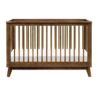 Scoot 3-in-1 Convertible Crib - Walnut