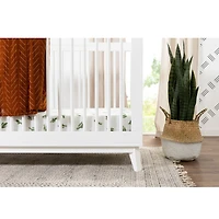 Scoot 3-in-1 Convertible Crib - White