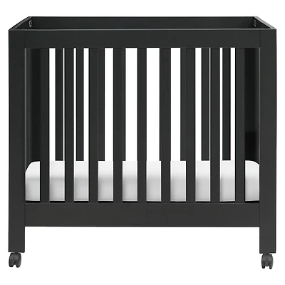 Origami Mini Crib - Black Finish