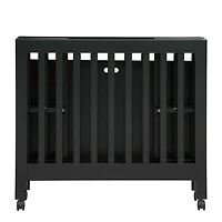 Origami Mini Crib - Black Finish