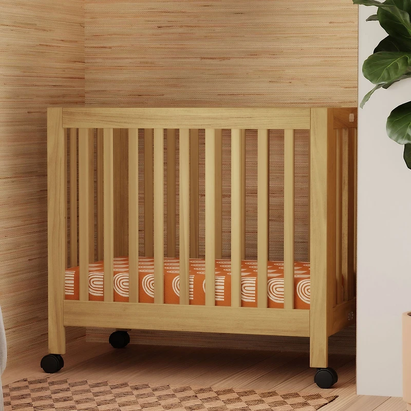 Origami Mini Crib - Honey