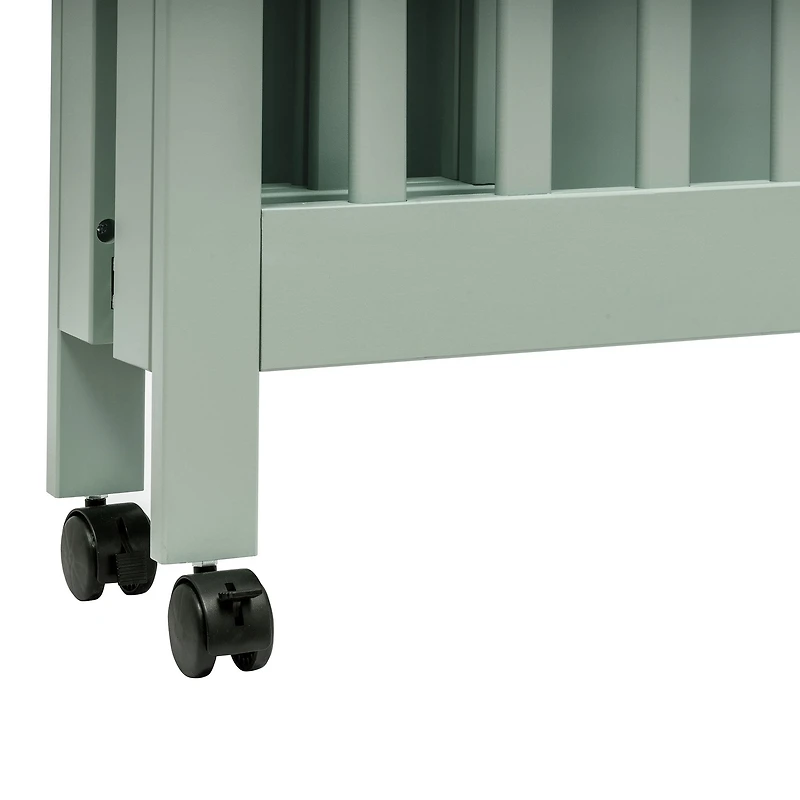 Origami Mini Crib - Light Sage