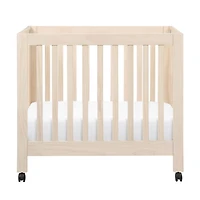 Origami Mini Crib - Washed Natural