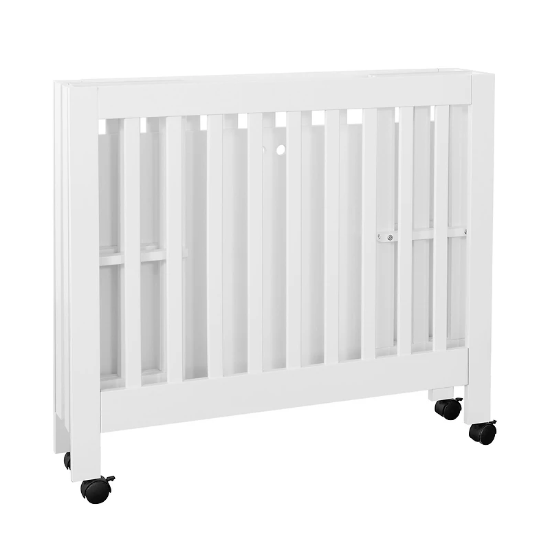 Origami Mini Crib - White Finish