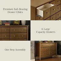 Liberty 6-Drawer Assembled Dresser