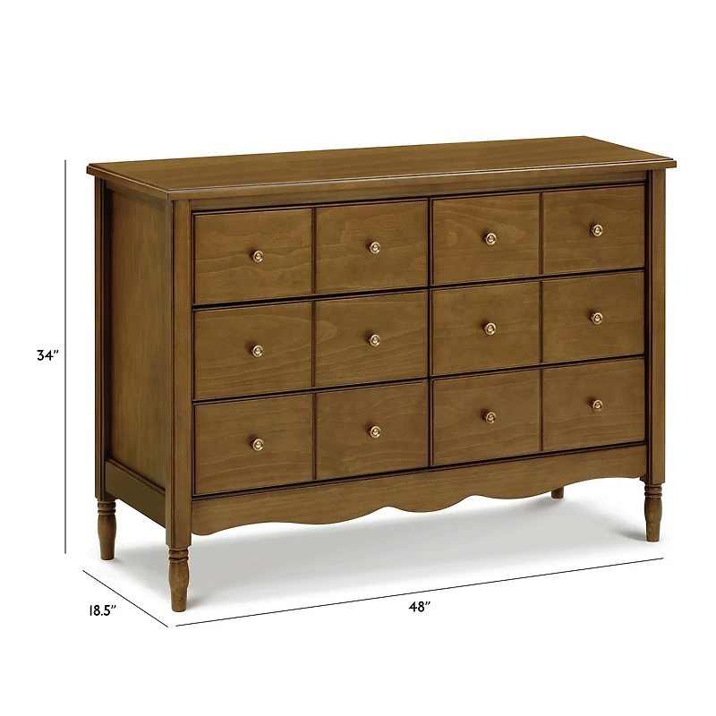 Commode Liberty 6 tiroirs - Noyer Liberty