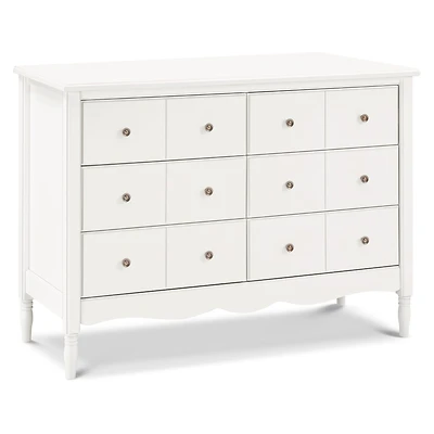 Commode Liberty 6 tiroirs - Blanc Chaud