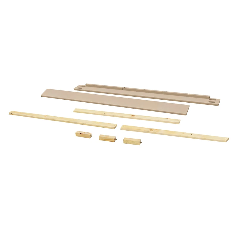 Full Size Bed Conversion Kit - Taupe