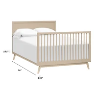 Full Size Bed Conversion Kit - Taupe