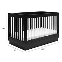 Couchette Convertible 3 en 1 Harlow