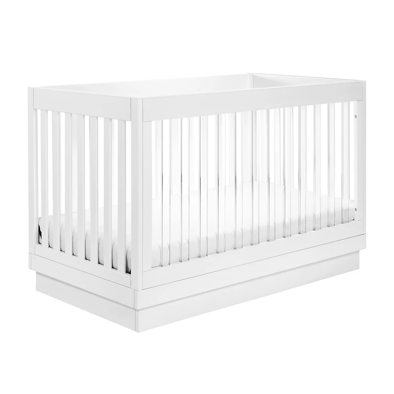 Couchette Convertible 3 en 1 Harlow - Blanc
