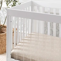 Couchette Convertible 3 en 1 Harlow - Blanc