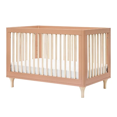 Lolly 3-in-1 Convertible Crib with Toddler Bed Conversion - Canyon / Washed Natural