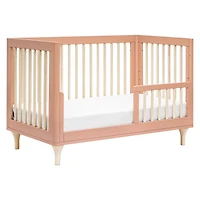 Lolly 3-in-1 Convertible Crib with Toddler Bed Conversion - Canyon / Washed Natural
