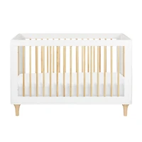 Couchette Convertible 3 en 1 Lolly - Blanc / Naturel