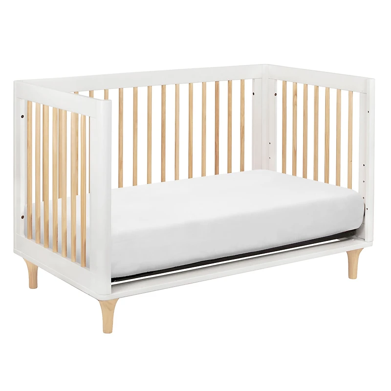 Couchette Convertible 3 en 1 Lolly - Blanc / Naturel