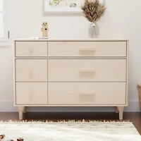 Lolly 6-Drawer Double Dresser - Washed Natural