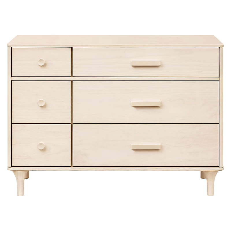 Lolly 6-Drawer Double Dresser - Washed Natural