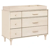 Lolly 6-Drawer Double Dresser - Washed Natural