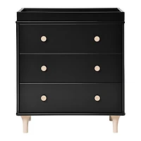 Lolly 3-Drawer Changer Dresser with Removable Changing Tray