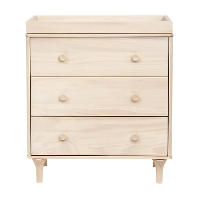 Lolly 3-Drawer Changer Dresser with Removable Changing Tray - Washed Natural