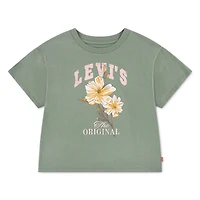 T-shirt Flower Market 4-6x