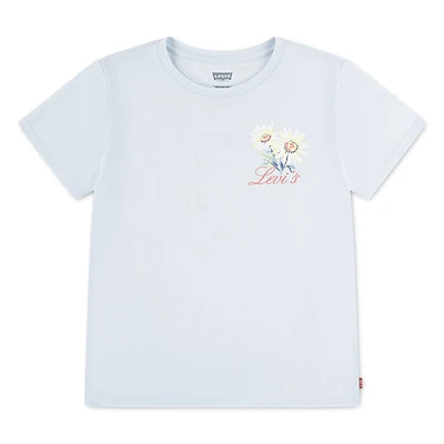 Floral Stamp T-shirt 7-16y