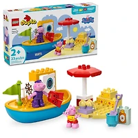 LEGO® DUPLO® Le voyage en bateau de Peppa Pig
