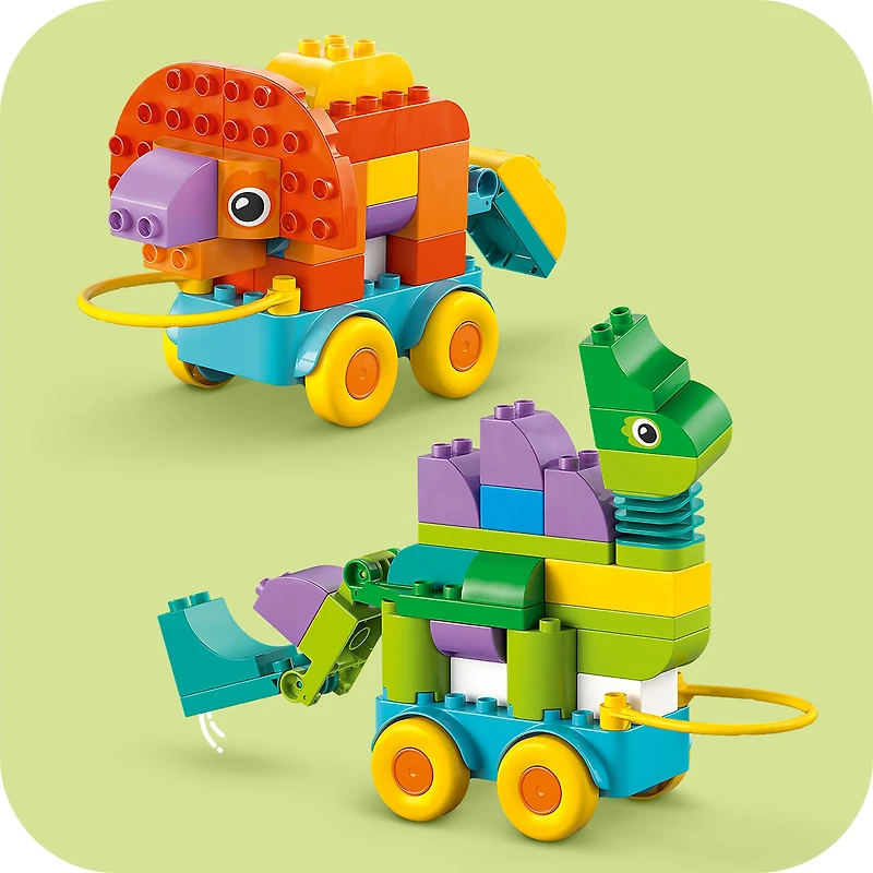 LEGO® DUPLO® Ma ville Les dinosaures sur roues 3en1