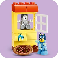 LEGO® DUPLO® Bluey Les livreuses de pizza avec Muffin et Bluey