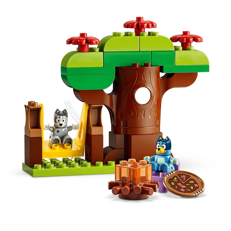 LEGO® DUPLO® Bluey Les livreuses de pizza avec Muffin et Bluey