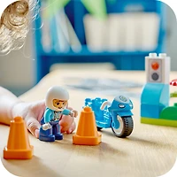 LEGO® DUPLO® Town Blue Police Motorcycle