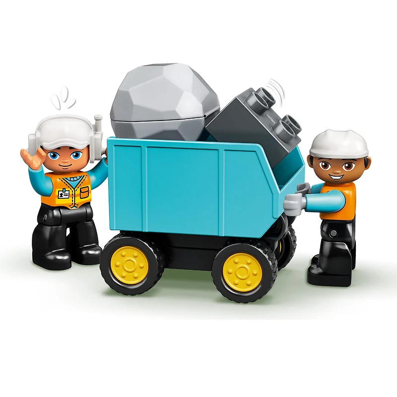 LEGO® DUPLO® Construction Truck & Tracked Excavator