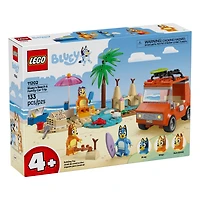 LEGO® Bluey: Bluey’s Beach & Family Car Trip