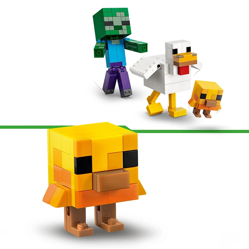 LEGO® Minecraft® Le Poulet chevauché