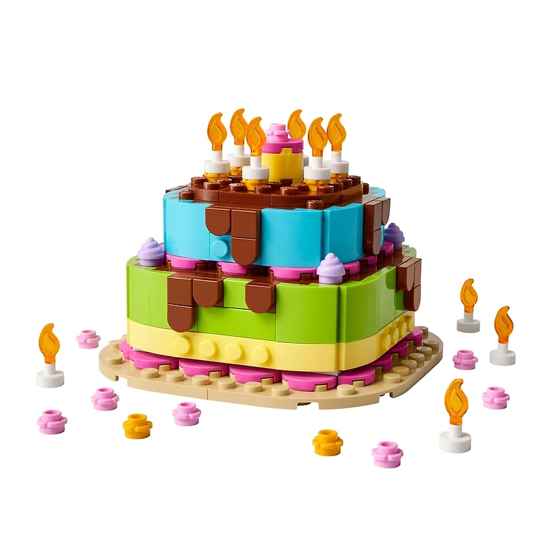 LEGO® Le gâteau d’anniversaire
