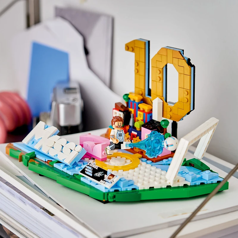 LEGO® Editions Lionel Messi – Temps forts du soccer