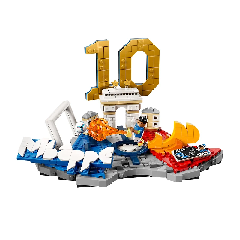 LEGO® Editions Kylian Mbappé – Temps forts du soccer