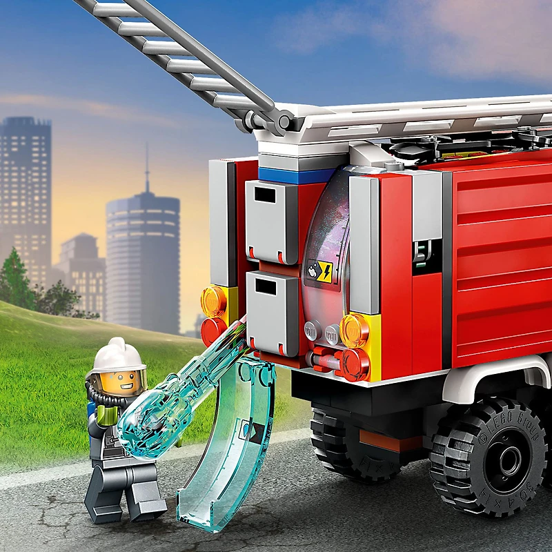 LEGO® City Le camion de commandement de pompiers