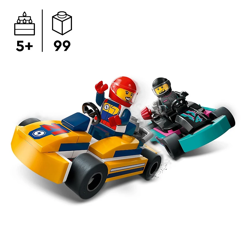 LEGO® City Go-Karts and Race Drivers